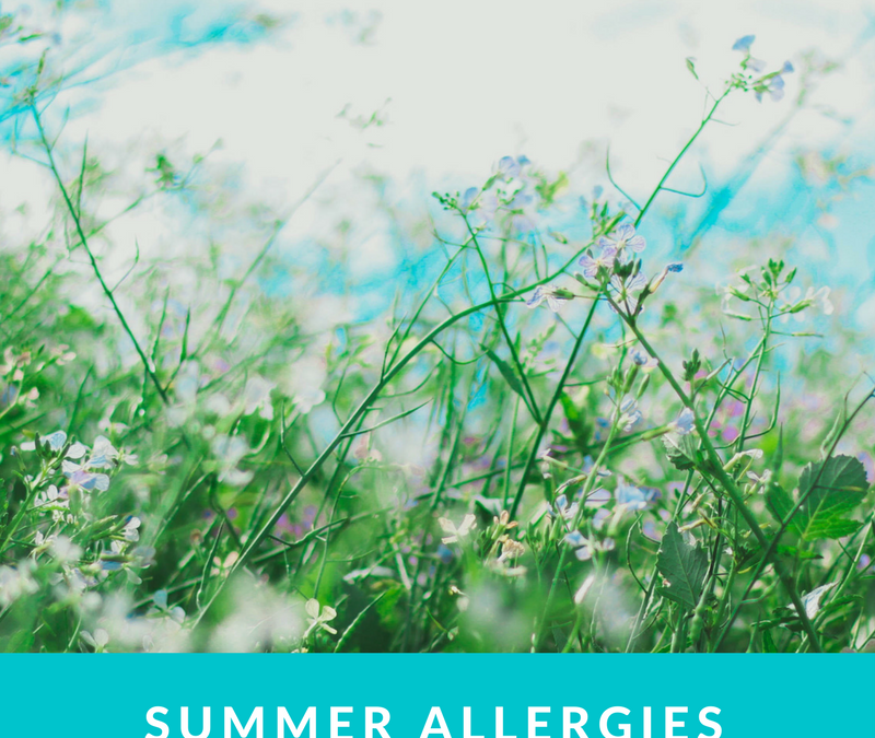 Summer Allergies: Pollen, & Grasses, & Moulds, Oh My!